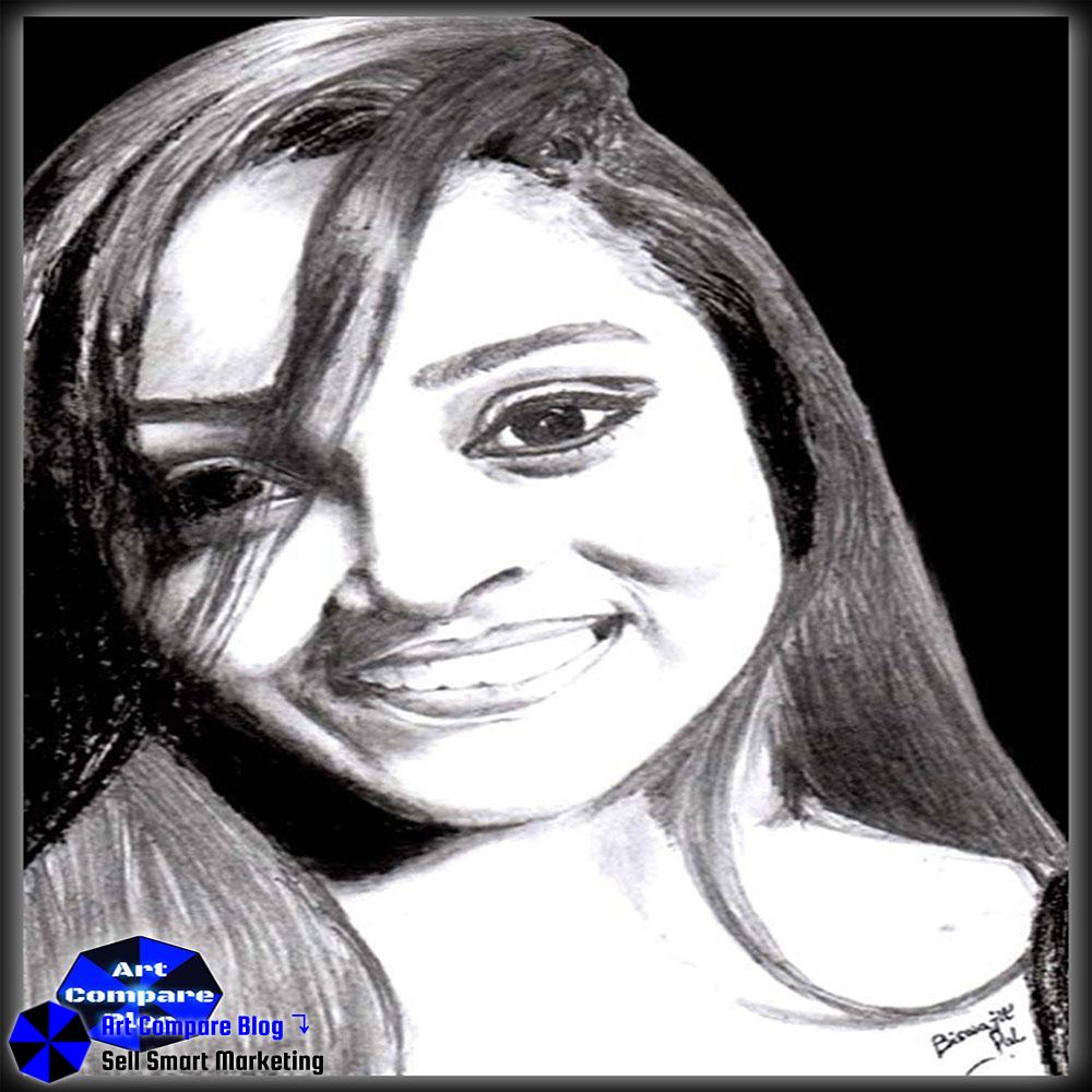 radiant-woman-in-lace-and-denim-black-and-white-portrait