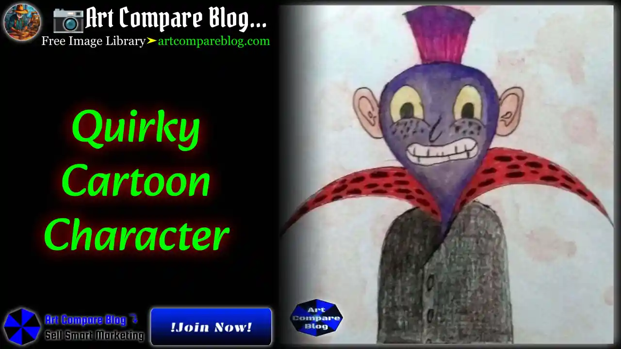 Quirky Cartoon Character