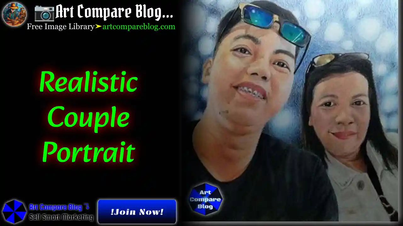 Realistic Couple Portrait