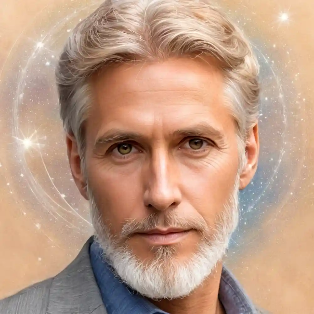 Realistic Pencil Sketch Portrait Of A Man