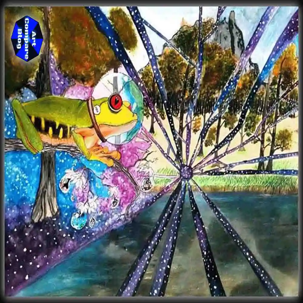 Cosmic Frog Journey