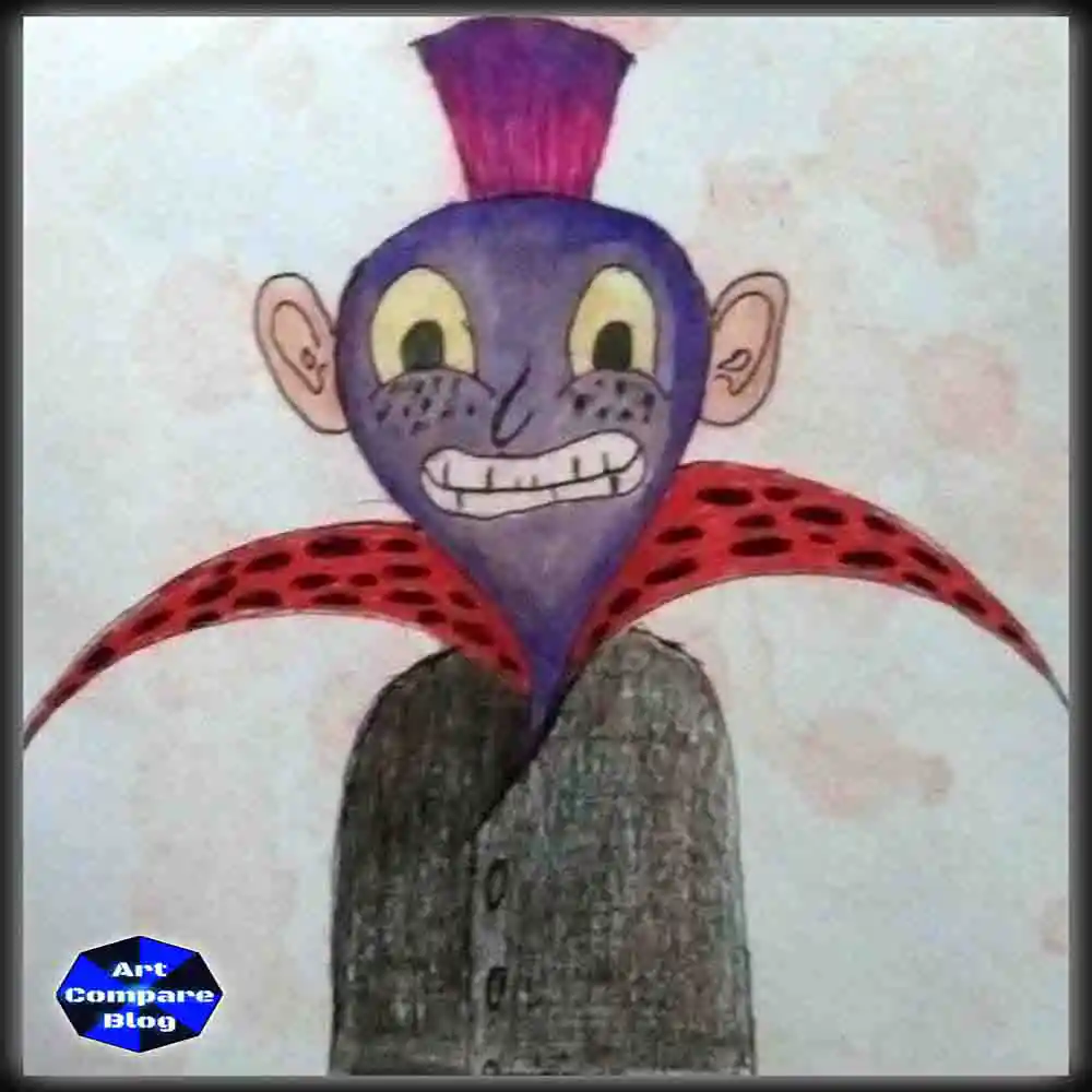 Quirky Cartoon Character