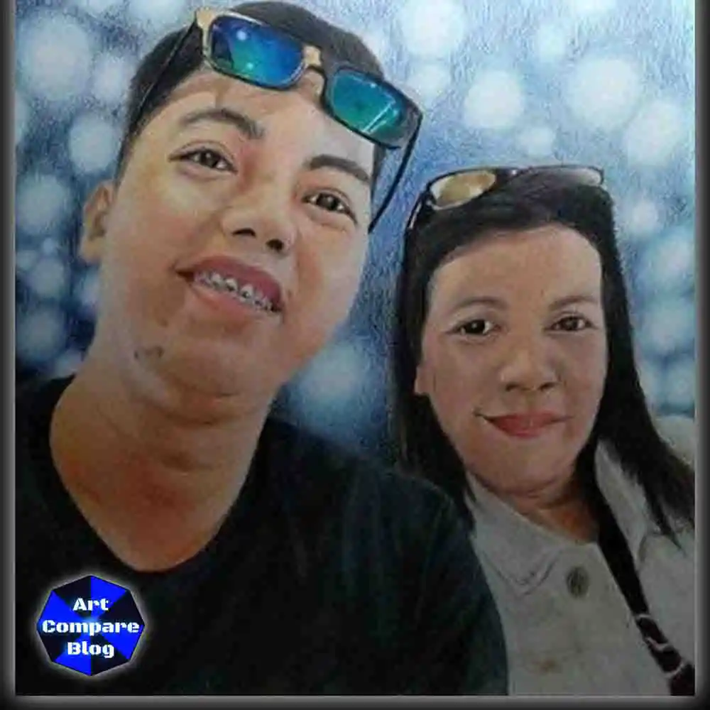 Realistic Couple Portrait