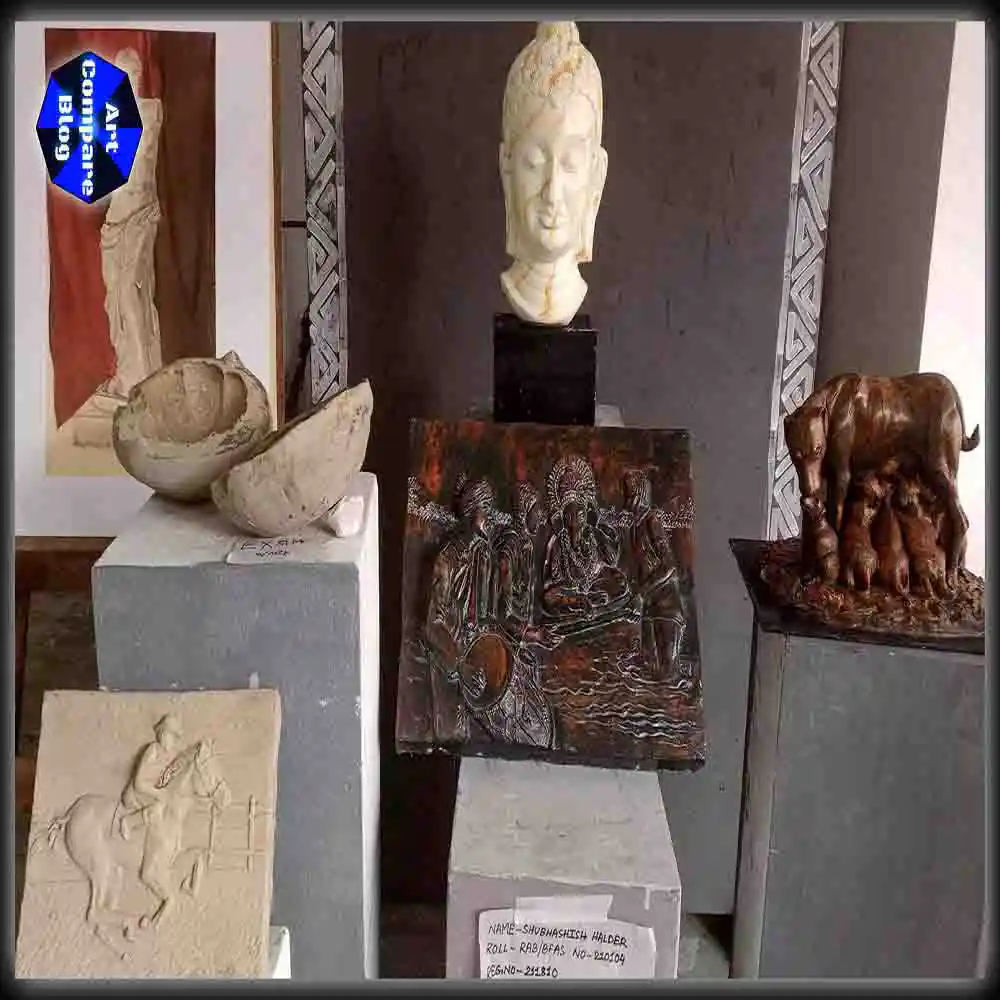 Beautiful Handmade Sculptures and Artistic Stone Carvings Display