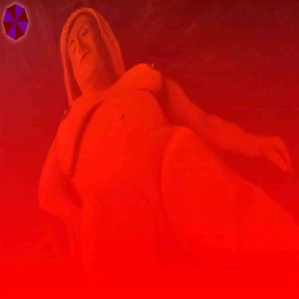 Abstract Nude Figure in Warm Tones