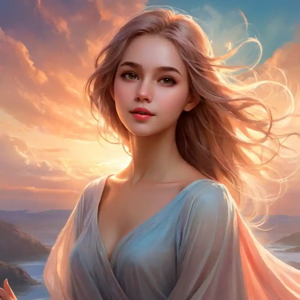 Realistic Girl Sketch With Artistic Detail