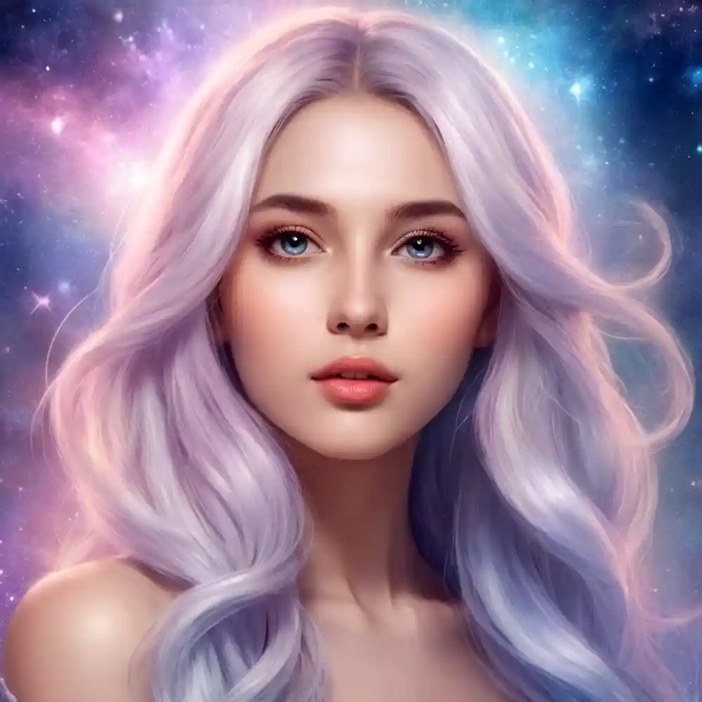 Artistic Portrait With Pencil Shading