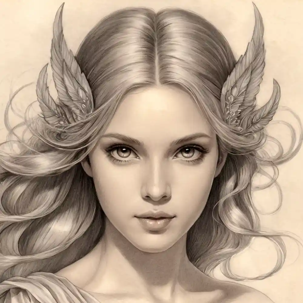 Handmade Detailed Portrait Graphite Sketch