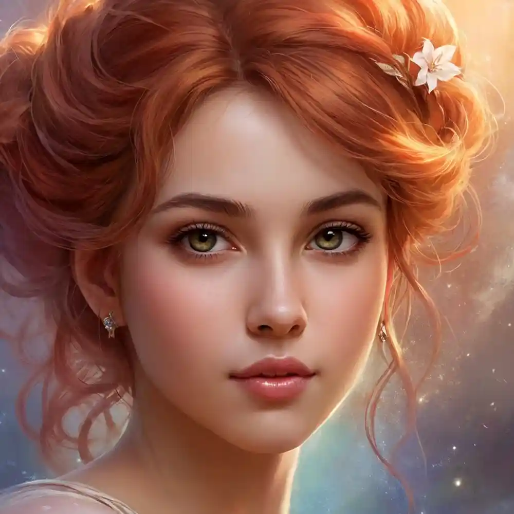 Close-Up Portrait Sketch Realistic Shading Art