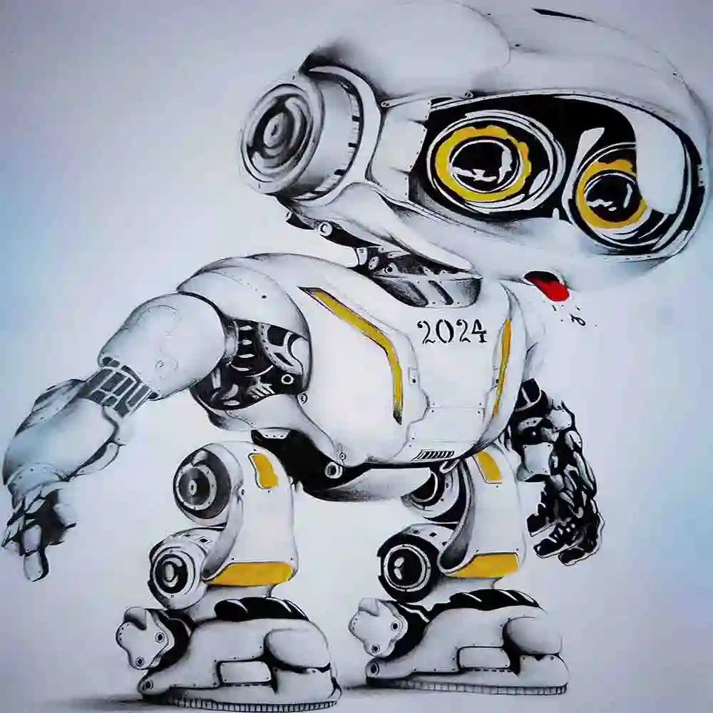 Robotic Sketch 2024 Yellow Accents