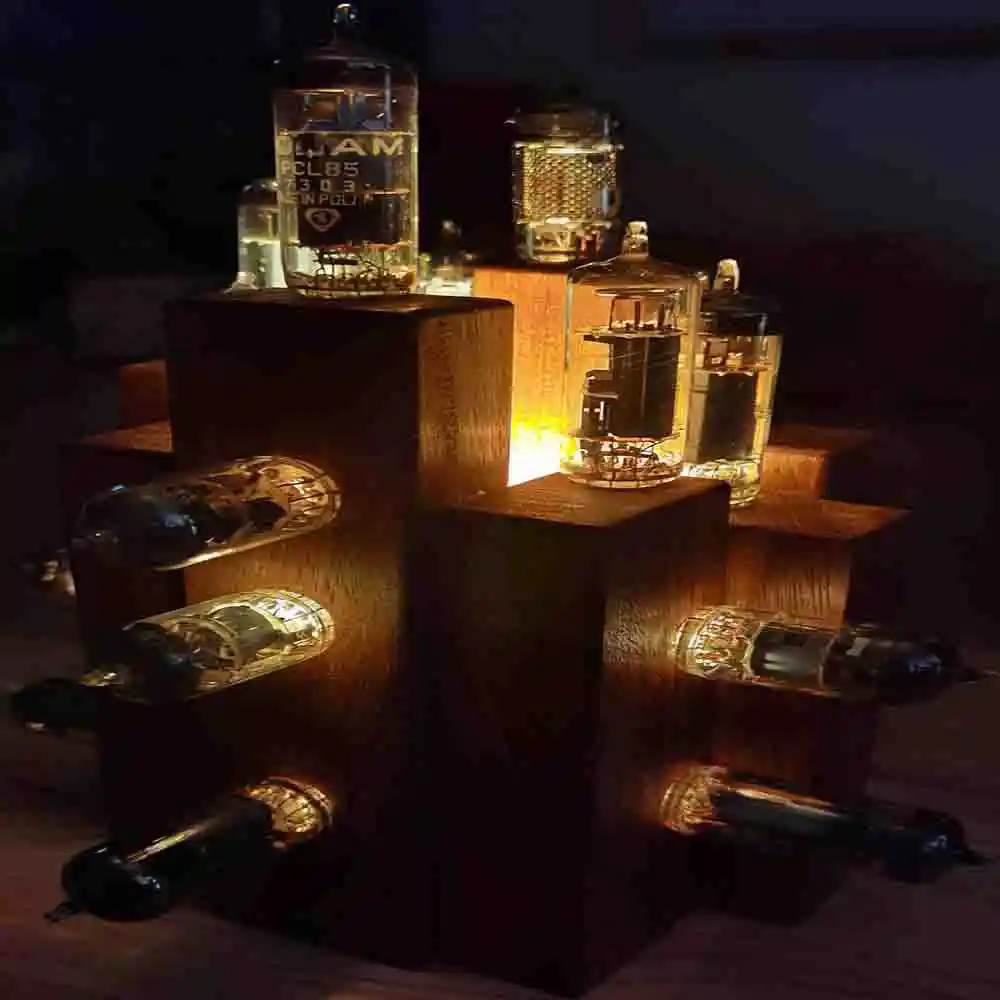 Vintage Tube Lamp Industrial Design