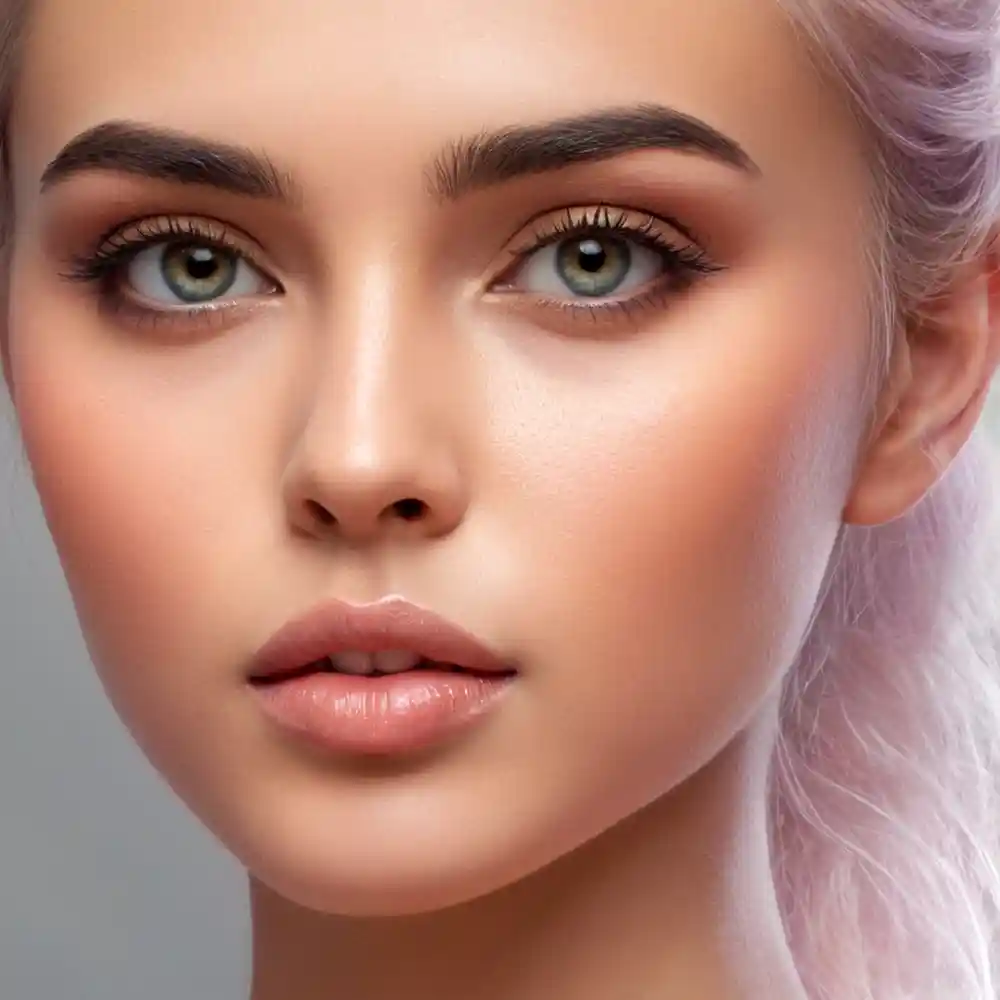 Realistic Half Face Sketch Portrait Shading