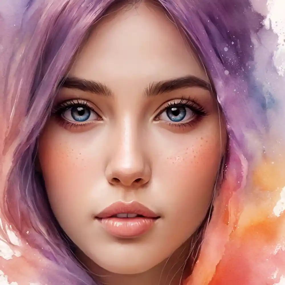 Handmade Realistic Portrait Half Face Sketch