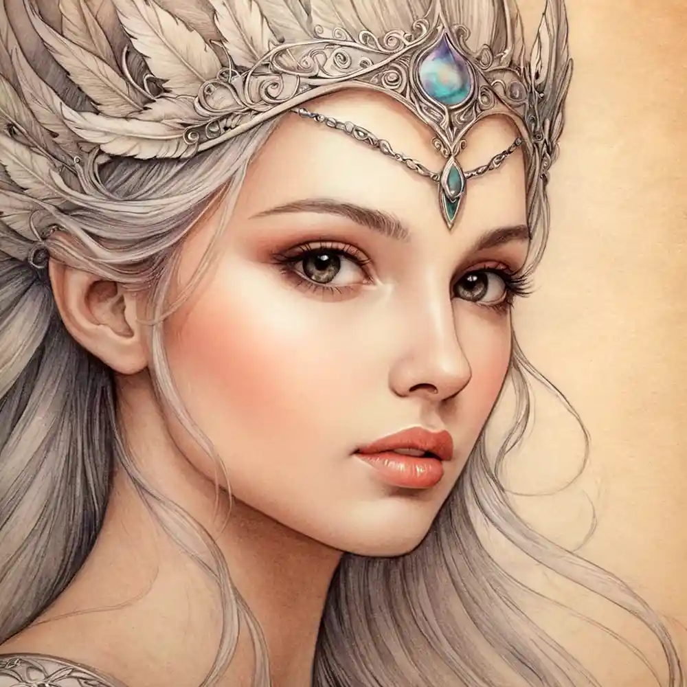 Handmade Pencil Art Sketch Face Drawing