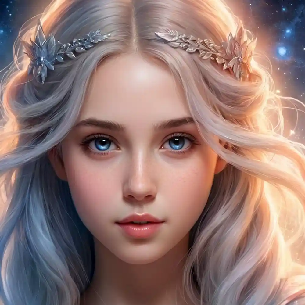 Beautiful Detailed Pencil Portrait Of A Girl