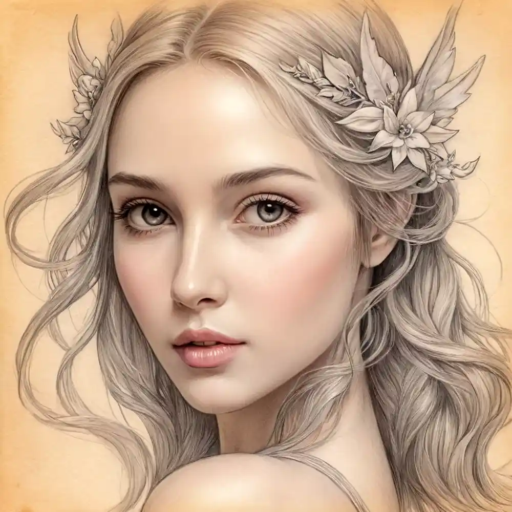 Handmade Pencil Sketch Realistic Portrait Art