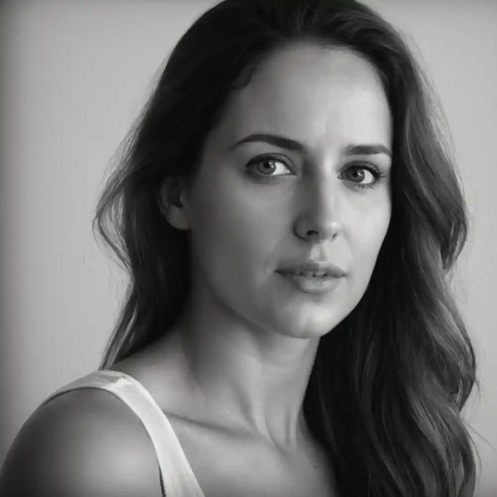 Realistic Woman Pencil Sketch-0166