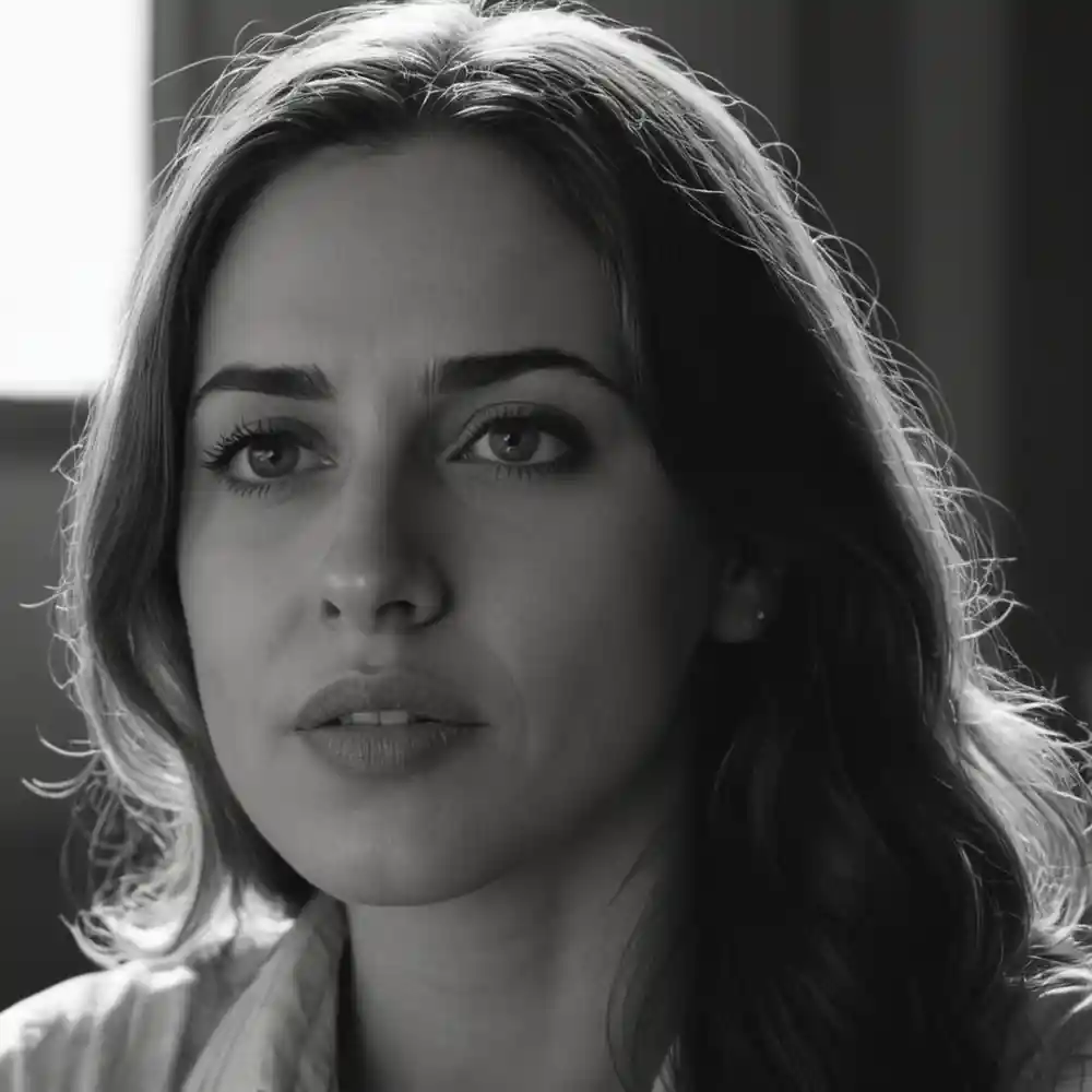 Realistic Woman Pencil Sketch-0168