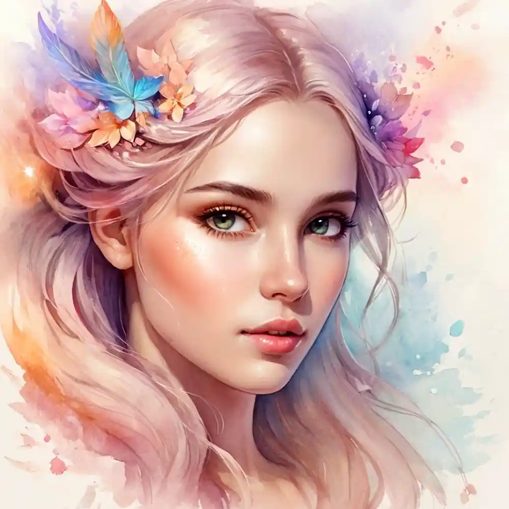 Creative Hand-Drawn Face Portrait Sketch