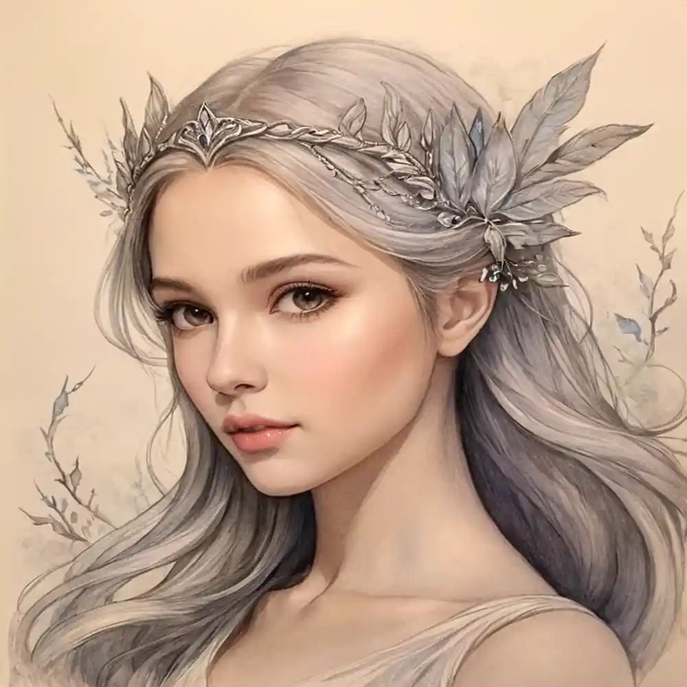 Portrait Sketch With Natural Details In Pencil