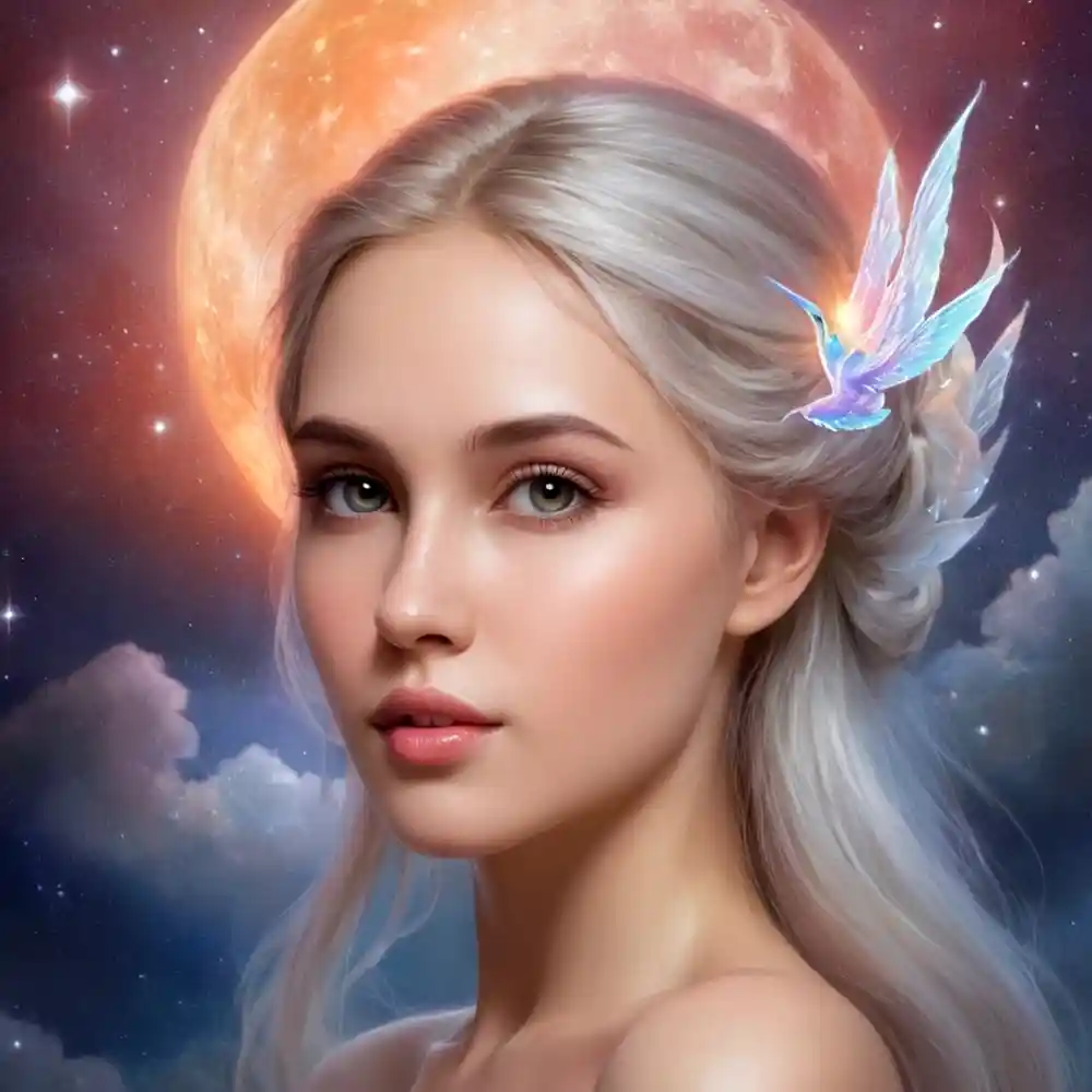 Realistic Woman’s Portrait Pencil Artwork