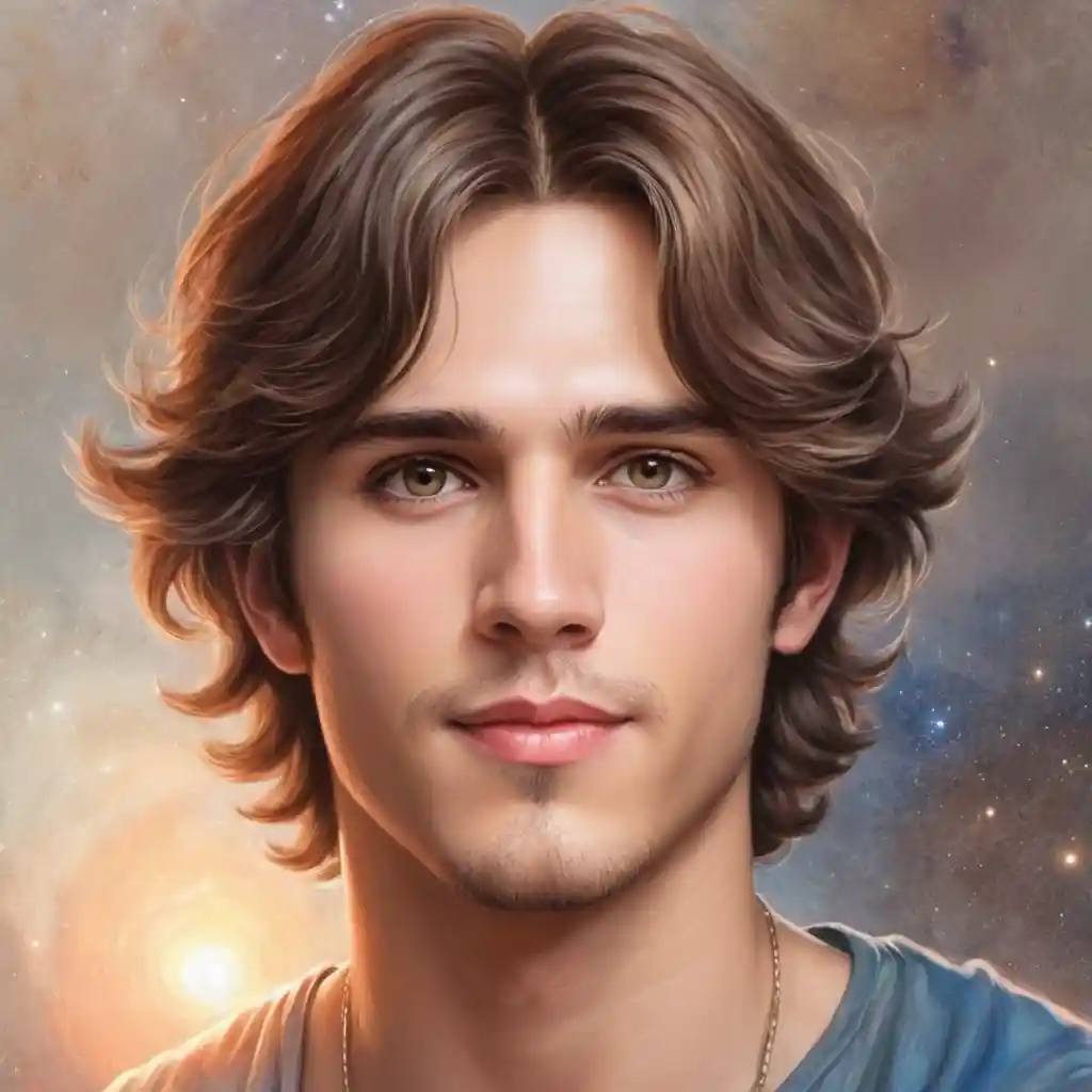 Realistic Pencil Sketch Portrait Of Young Man