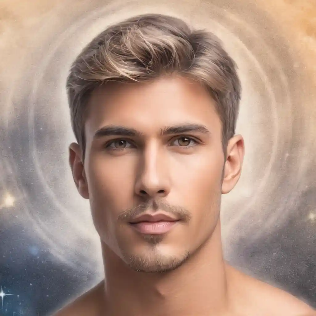 Handmade Graphite Drawing Male Portrait