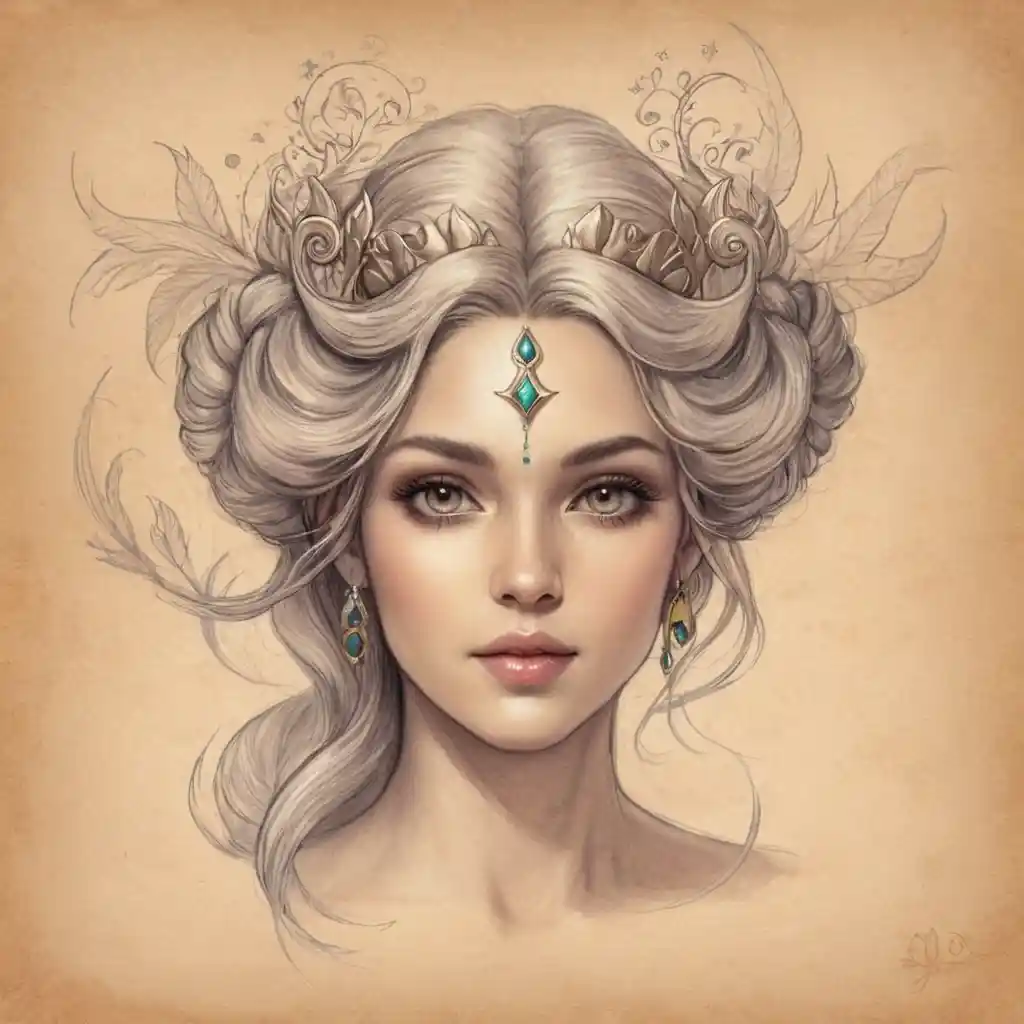 Handmade Shading Portrait Pencil Sketch