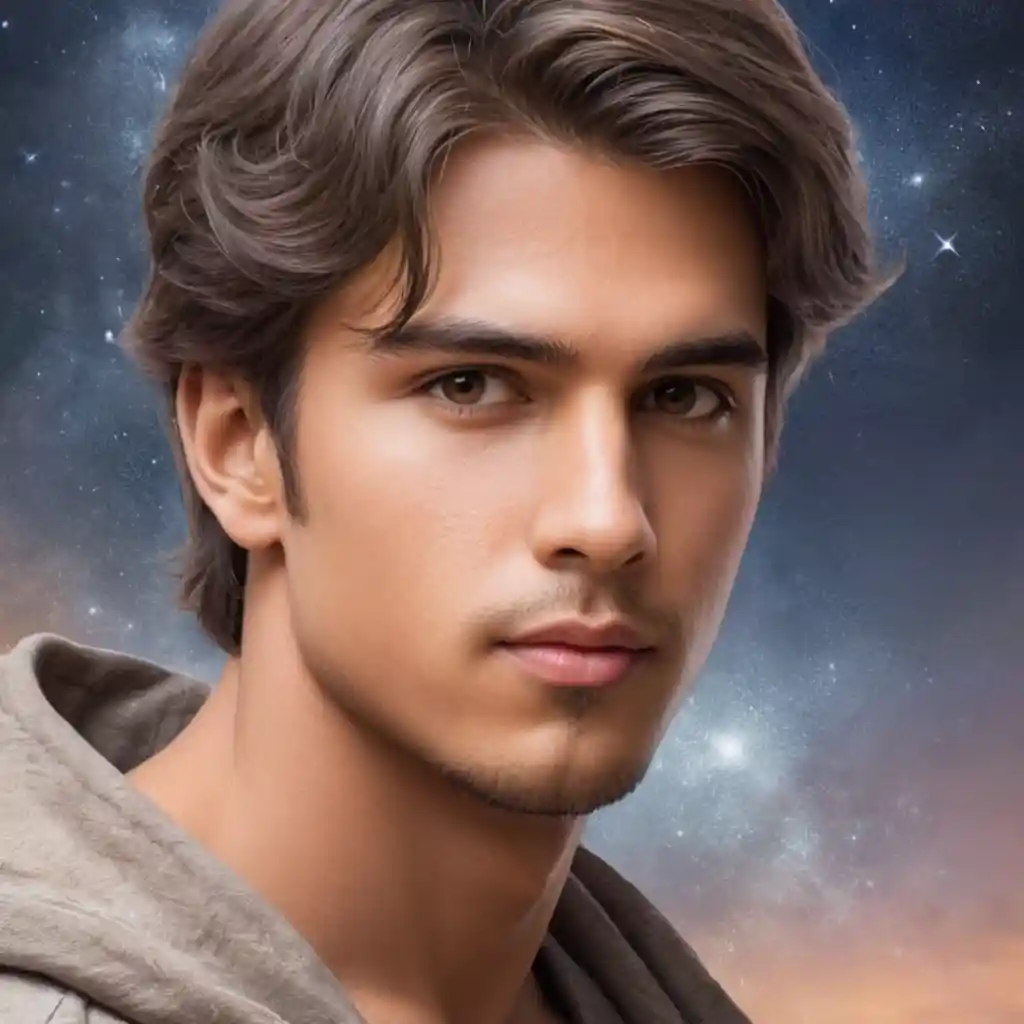 Young Man Portrait Sketch Pencil Shading