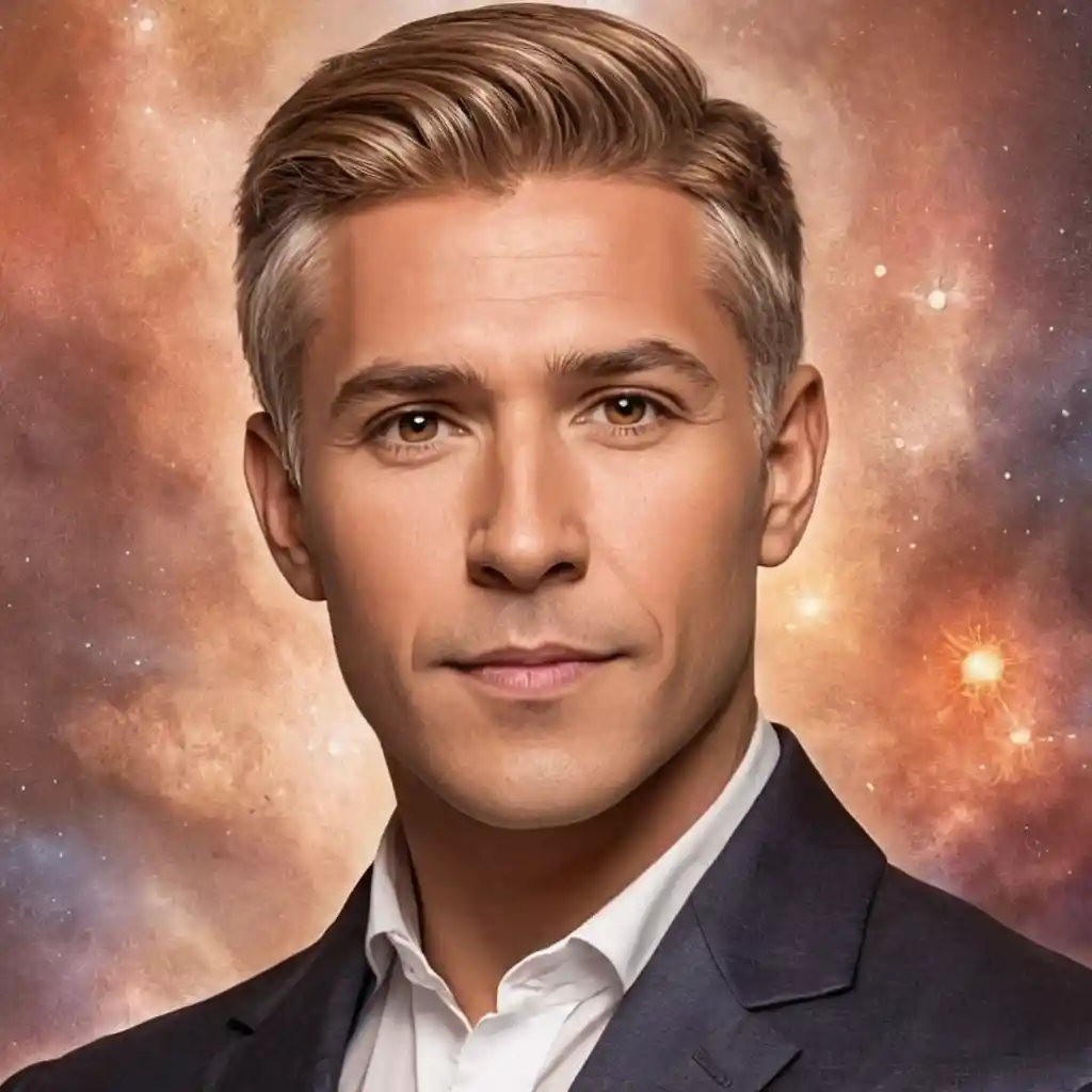 Handmade Shading Sketch Portrait Of Man