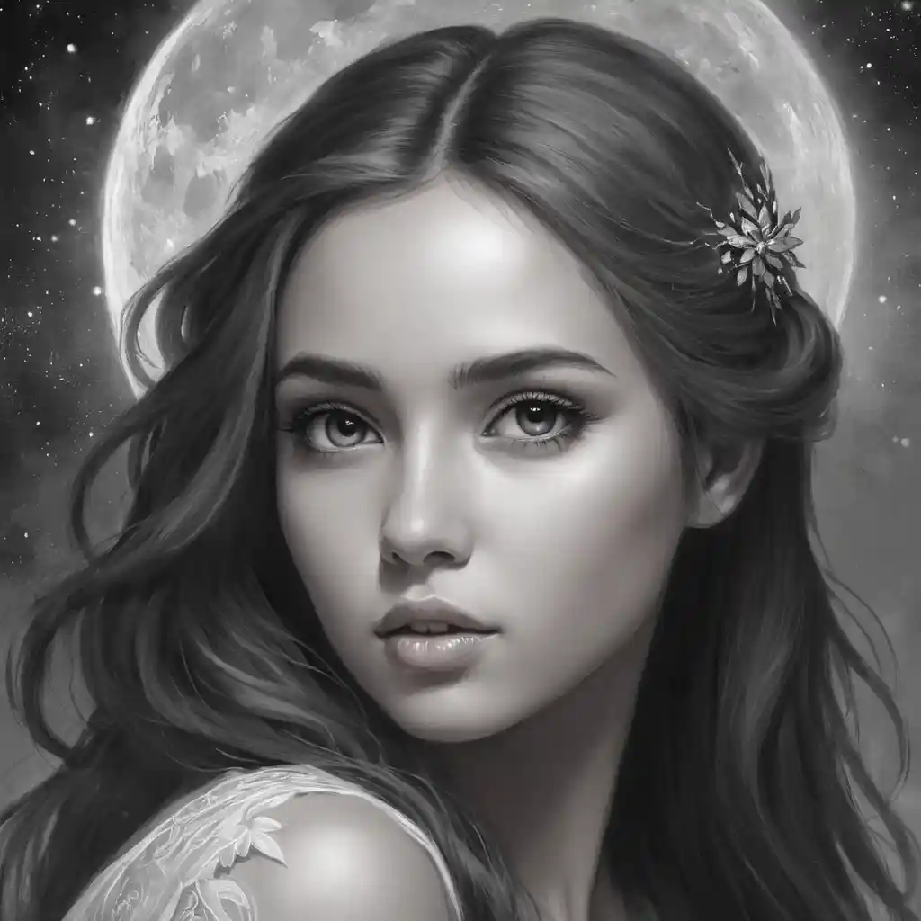 Handmade Portrait Sketch Black And White