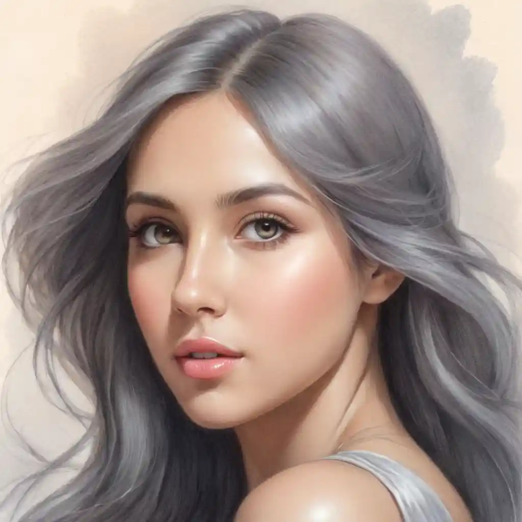 Realistic Graphite Pencil Sketch Portrait