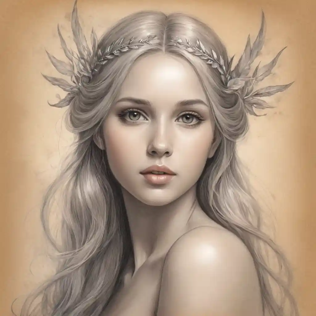 Graphite Portrait Sketch Realistic Handmade