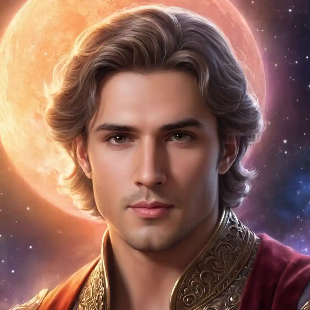 Realistic Pencil Shading Male Portrait Artwork