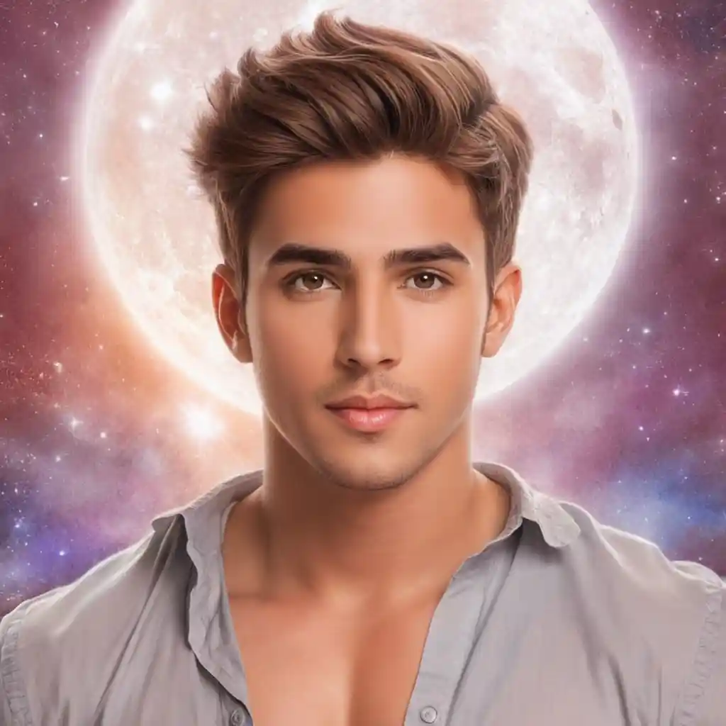 Handmade Pencil Drawing Male Portrait Shading