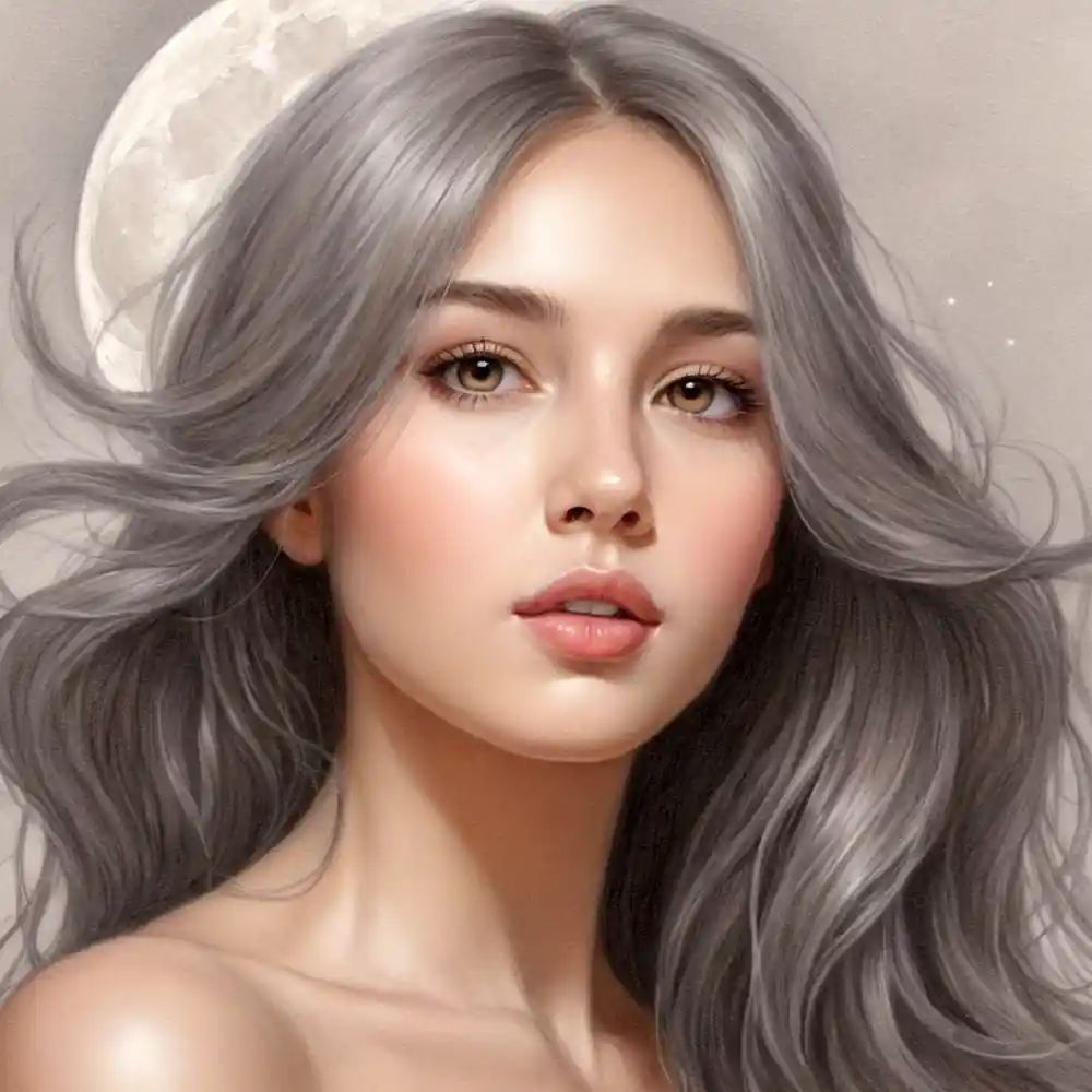 Realistic Close-Up Graphite Portrait Drawing