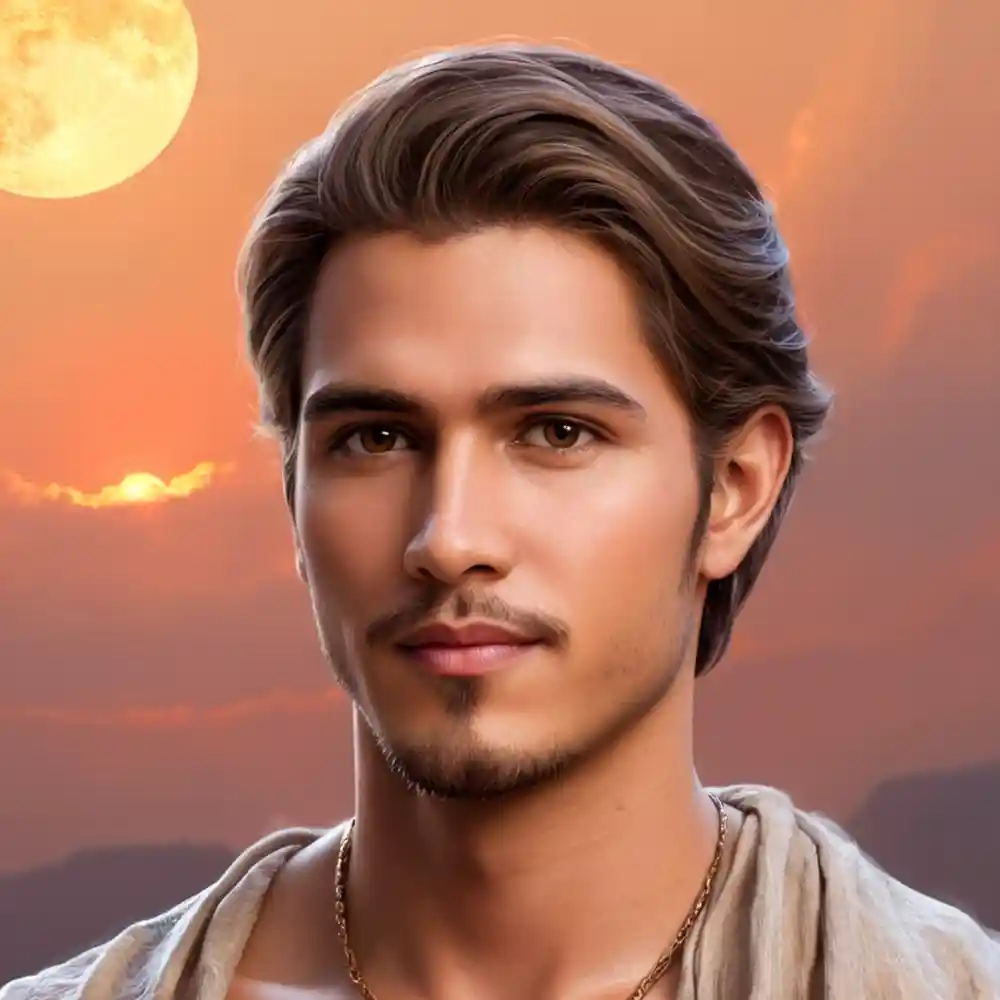 Realistic Handmade Male Portrait Sketch Art