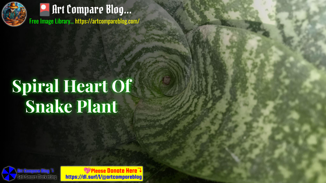 Spiral Heart Of Snake Plant