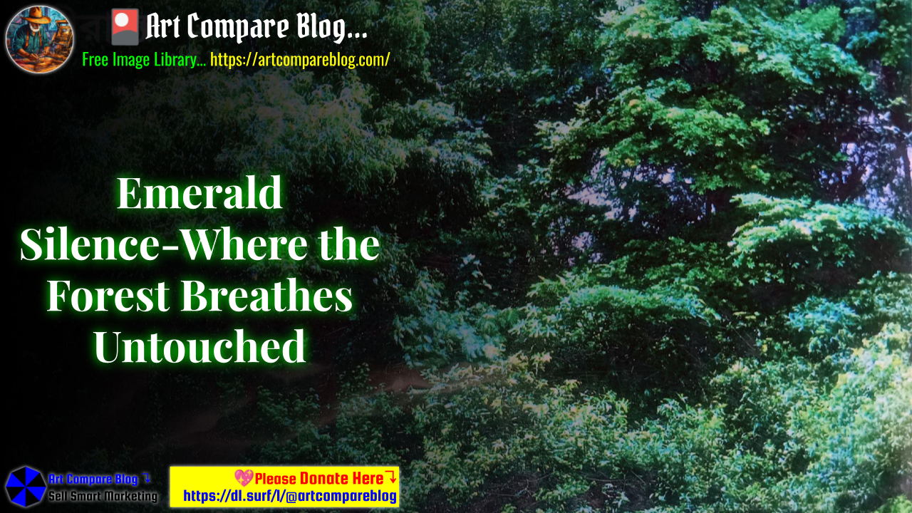 Emerald Silence-Where the Forest Breathes Untouched