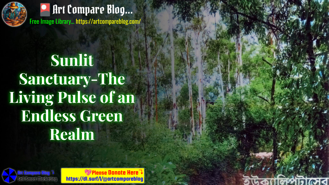 Sunlit Sanctuary-The Living Pulse of an Endless Green Realm