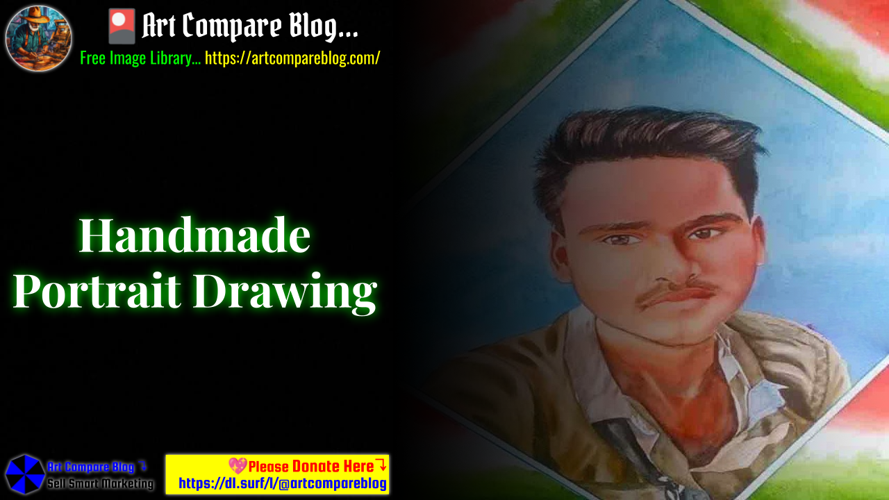 Handmade Portrait Drawing