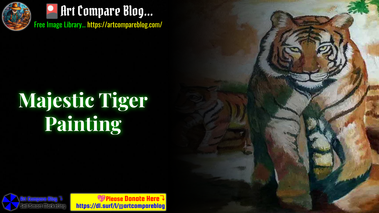 Majestic Tiger Painting