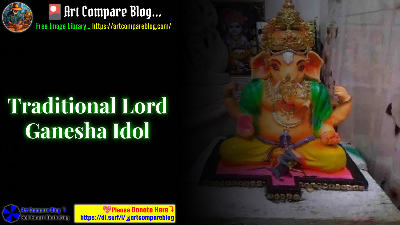 Traditional Lord Ganesha Idol
