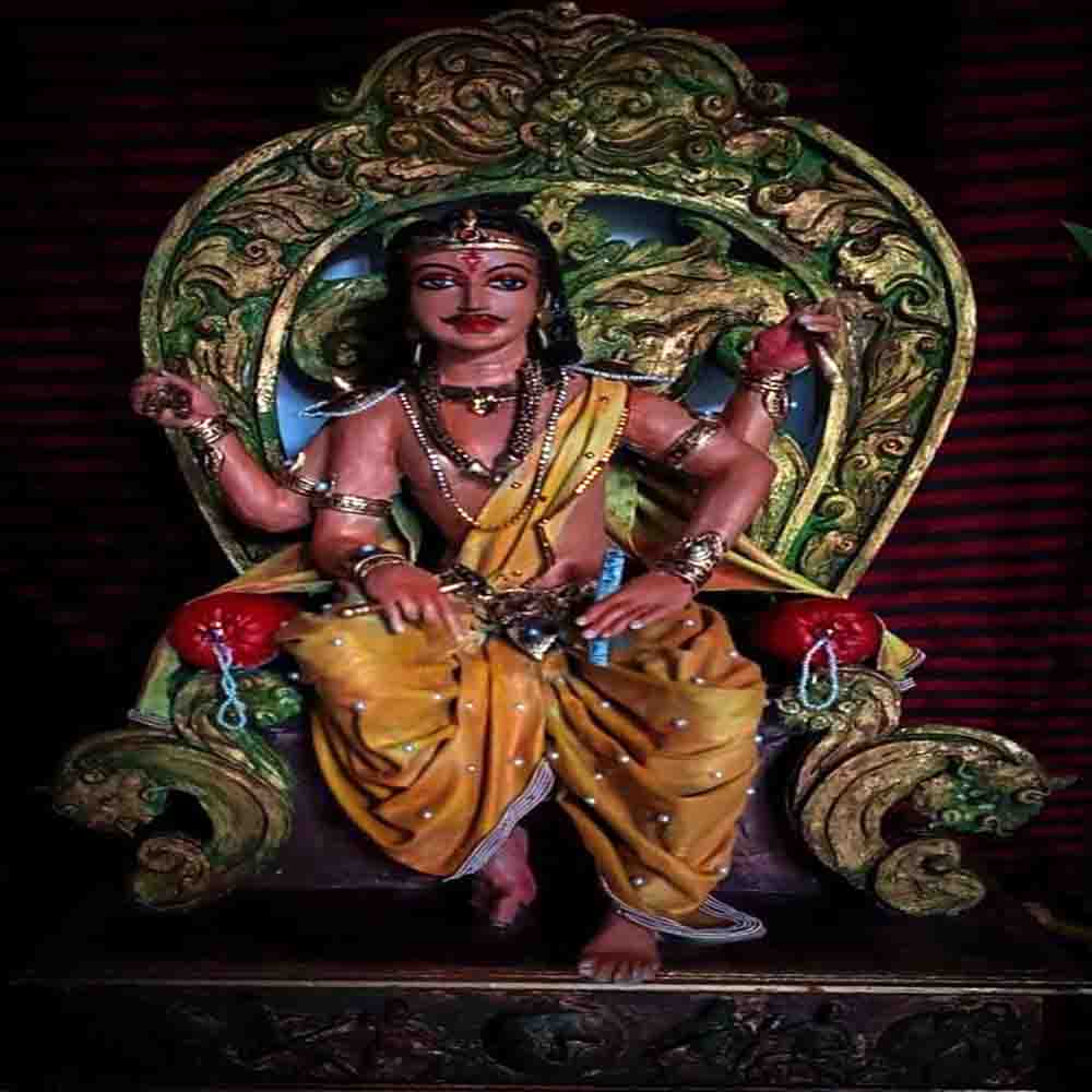Regal Artisan Enthroned In Gold-1