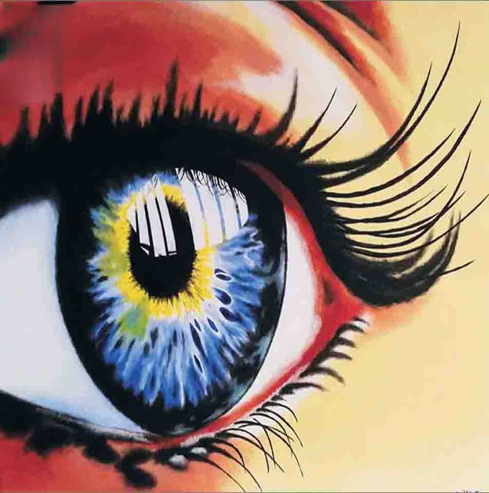 Vivid Close-Up of a Human Eye-1